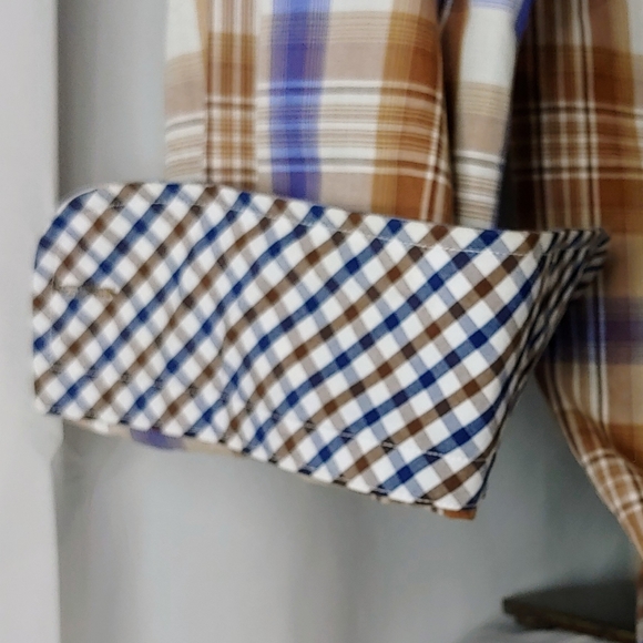 Fredrick Martin Mens Medium Button Down Shirt - Picture 4 of 7